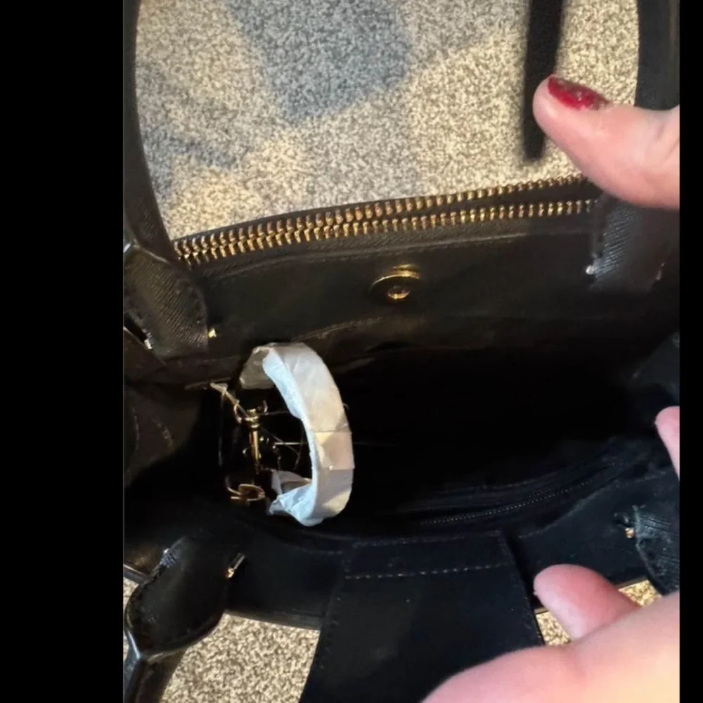 NWT Michael Kors black satchel